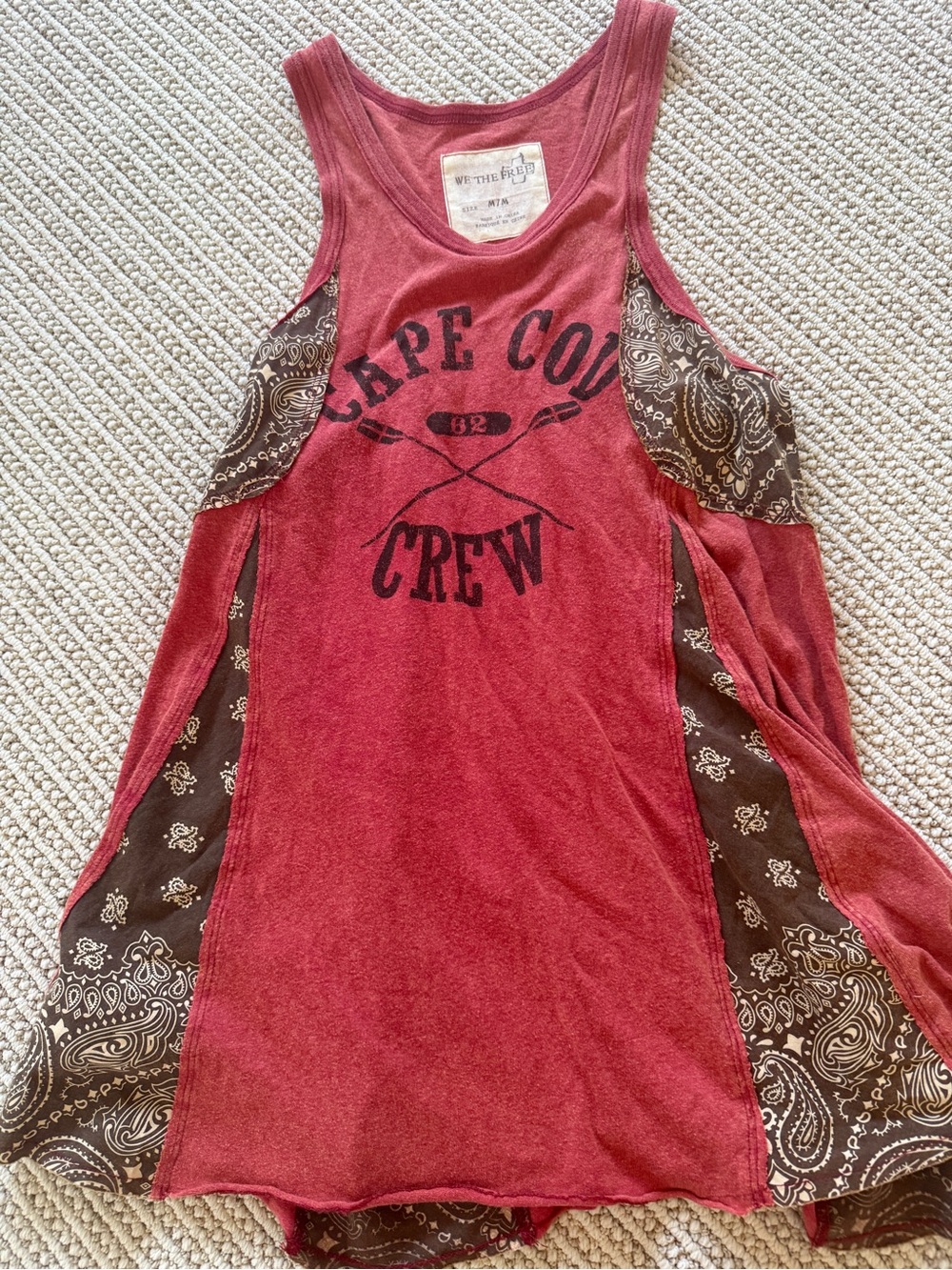 We The Free Brick Racerback Top